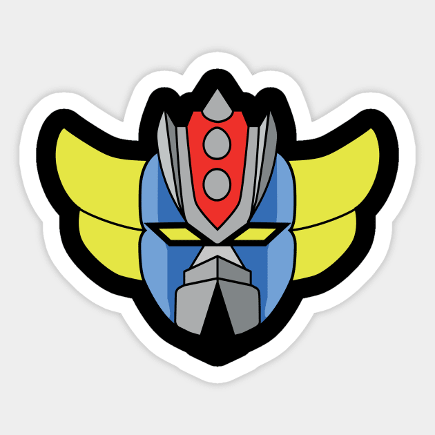 Grendizer Head Sticker by pitt